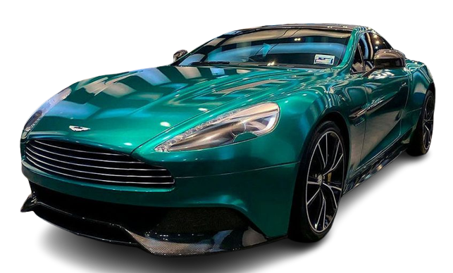 green ocean wave car